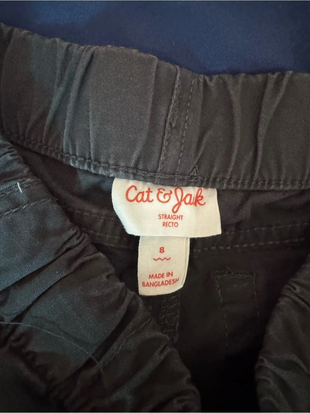 Cat & Jack Charcoal Gray Youth Drawstring Utility Pants